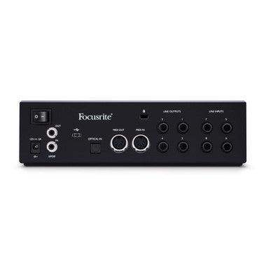Focusrite Clarett+ 4Pre 8-Channel 18-In/8-Out Audio Interface with Software Suite for PC and Mac - Creation Networks
