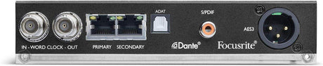 Focusrite ISA ADN2 Two-channel A-D card for ISA One, including Dante connectivity - Creation Networks