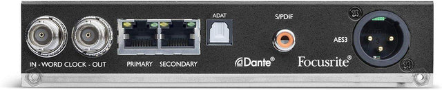 Focusrite ISA ADN2 Two-channel A-D card for ISA One, including Dante connectivity - Creation Networks