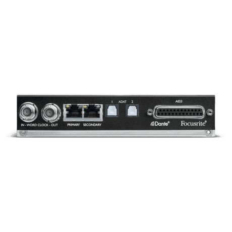 Focusrite ISA ADN8 Eight-channel A-D card for ISA 428 MkII and ISA 828 MkII, including Dante connectivity - Creation Networks