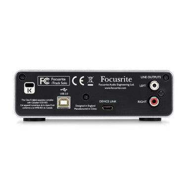 Focusrite ITRACK SOLO LIGHTNING - Creation Networks