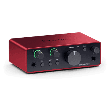 Focusrite SCARLETT SOLO 4TH GEN USB Audio Interface - Creation Networks
