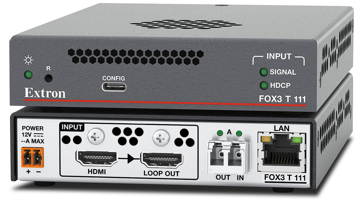 Extron FOX3 T 111 MM – Fiber Optic Transmitter for HDMI, Multimode 60-1957-31