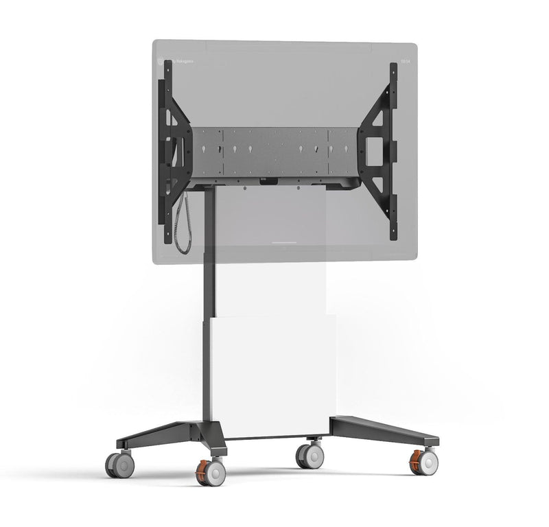 Salamander Electric Lift Mobile Stand Designed for Webex® Board Pro 75, White