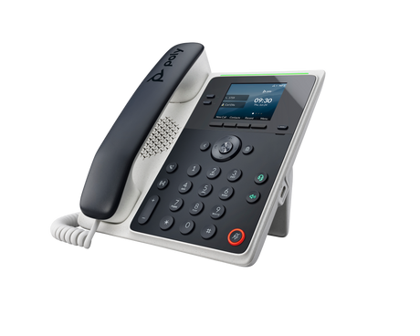 Poly Edge E100 IP Phone and PoE-enabled Poly Voice Poly