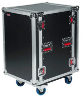Gator G-TOUR 16U CAST 16RU ATA Flight Rack Case with Casters, 17" Deep