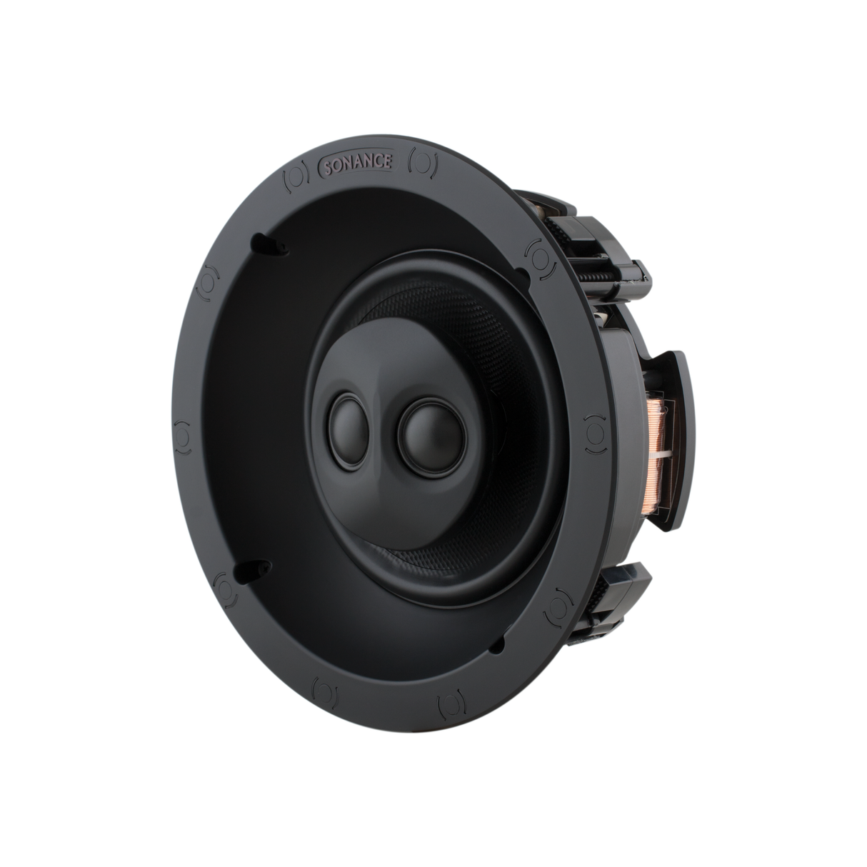 Sonance VP62R SST/SUR TL – Stainless Trim In-Ceiling Speaker In-Ceiling Speakers Sonance