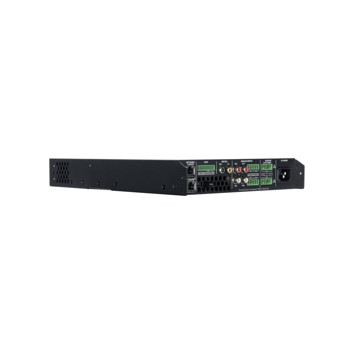 Sonance PowerZone Connect PRO 300.2D – Amp with Dante Amplifiers Sonance