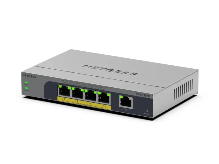 NETGEAR GS105E front-right