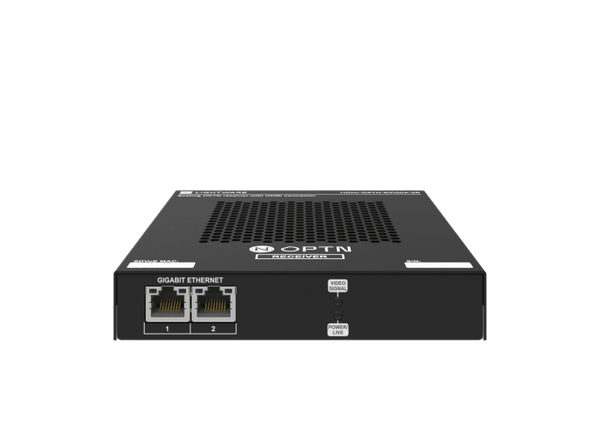 Lightware HDMI-OPTN-RX100A-SR SDVoE-based Point-to-multipoint HDMI 2.0 over Fiber Optical Link Scaling Receiver - 91536001