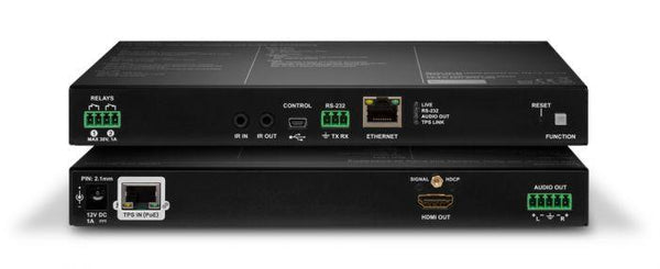 Lightware HDMI-TPS-RX110AY-Plus HDBaseT™ Receiver with Relay Modules and Balanced Audio Out - 91540070