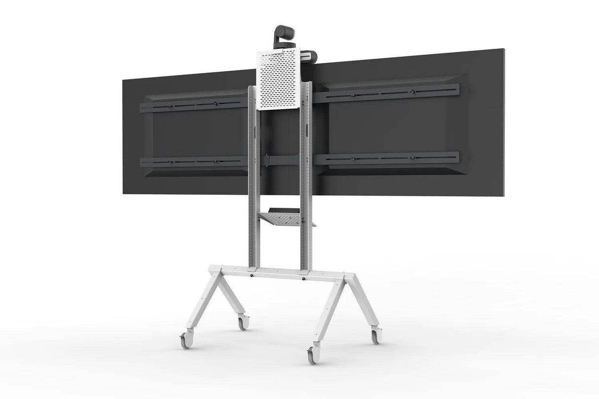 Heckler Dual Display Kit for Monitors up to 75" for Heckler AV Cart - H701-BG - Creation Networks