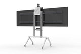 Heckler Dual Display Kit for Monitors up to 75" for Heckler AV Cart - H701-BG - Creation Networks