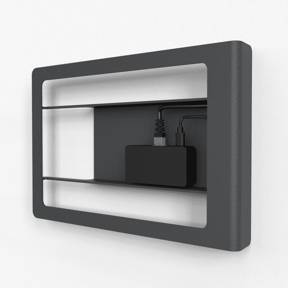 Heckler H635-BG Front Mount for iPad 10.2 with Redpark Gigabit + Power Over Ethernet - Creation Networks