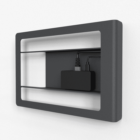 Heckler H635-BG Front Mount for iPad 10.2 with Redpark Gigabit + Power Over Ethernet - Creation Networks