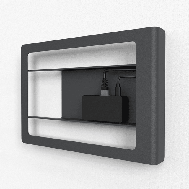 Heckler H635-BG Front Mount for iPad 10.2 with Redpark Gigabit + Power Over Ethernet - Creation Networks