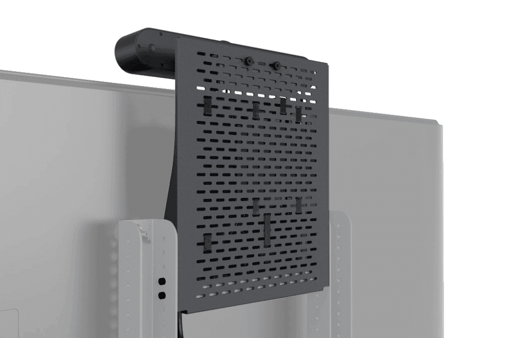 Heckler H702-BG Device Panel for Heckler AV Cart (Black Grey) - Creation Networks