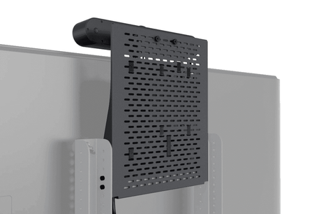 Heckler H702-BG Device Panel for Heckler AV Cart (Black Grey) - Creation Networks