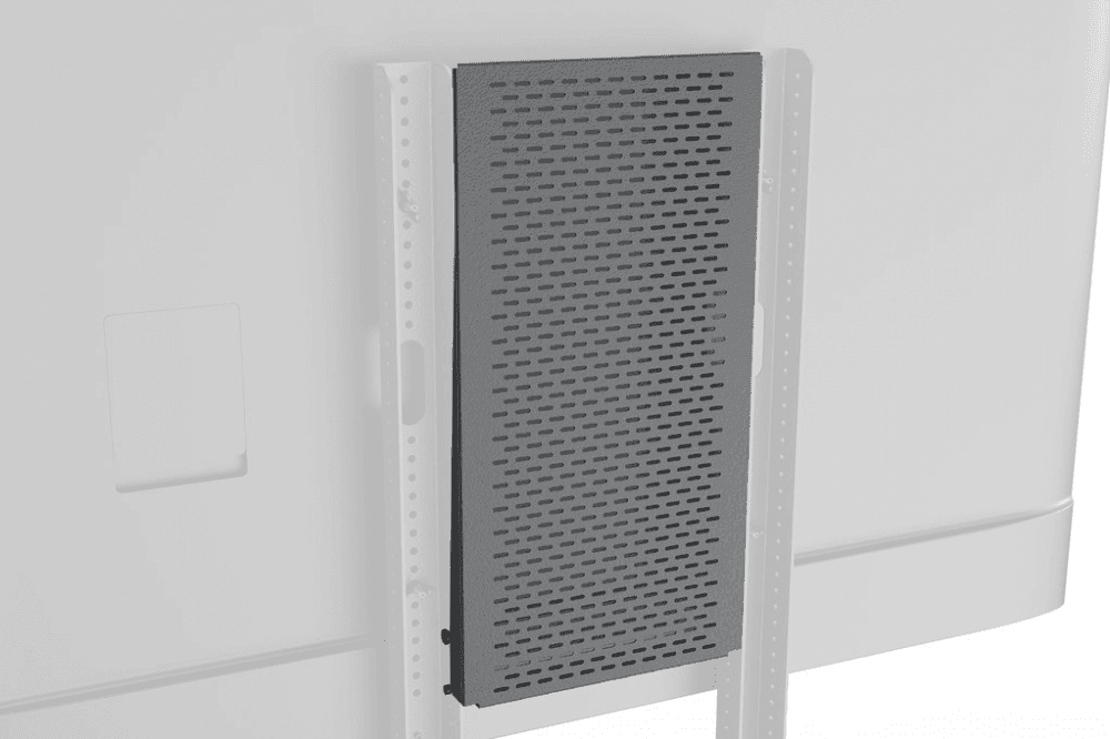 Heckler H708-BG Device Panel XL for Heckler AV Cart (Black Grey) - Creation Networks