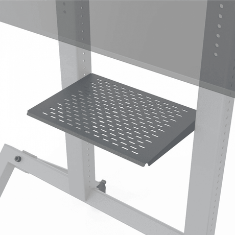 Heckler H709-BG Control Shelf for Heckler AV Cart (Black Grey) - Creation Networks