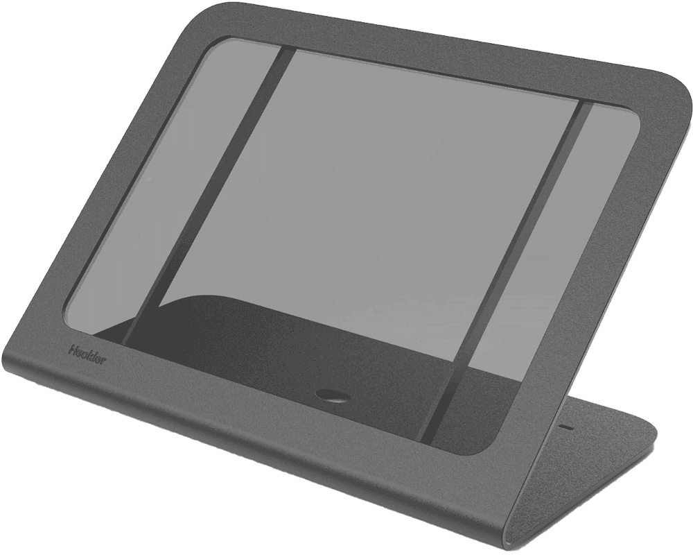 Heckler H750-BG WindFall Stand for iPad 10th Generation with PivotTable (Black Grey) - Creation Networks