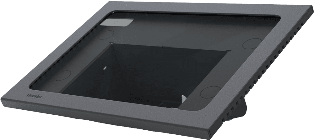 Heckler H752-BG Zoom Rooms Console for iPad 10th Generation with PoE+Ethernet Adapter - Creation Networks