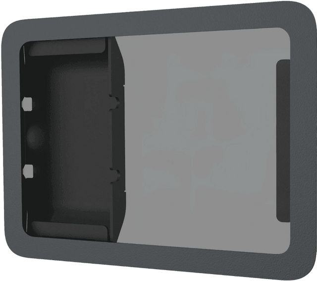 Heckler H753-BG Side Mount for iPad 10th Generation (Black Grey) - Creation Networks