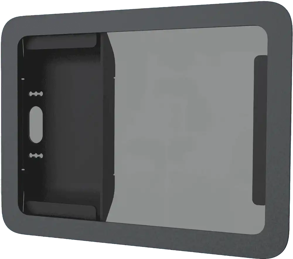 Heckler H754-BG Front Mount for iPad 10th Generation (Black Grey) - Creation Networks