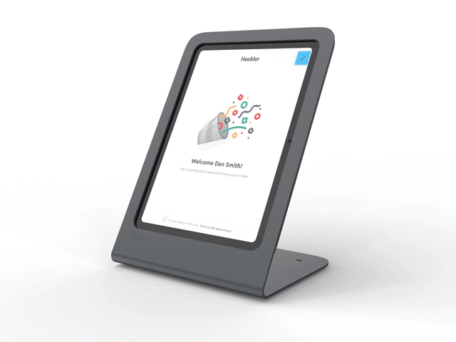 Heckler H759X-BG Portrait Stand for iPad 10th Generation - Creation Networks