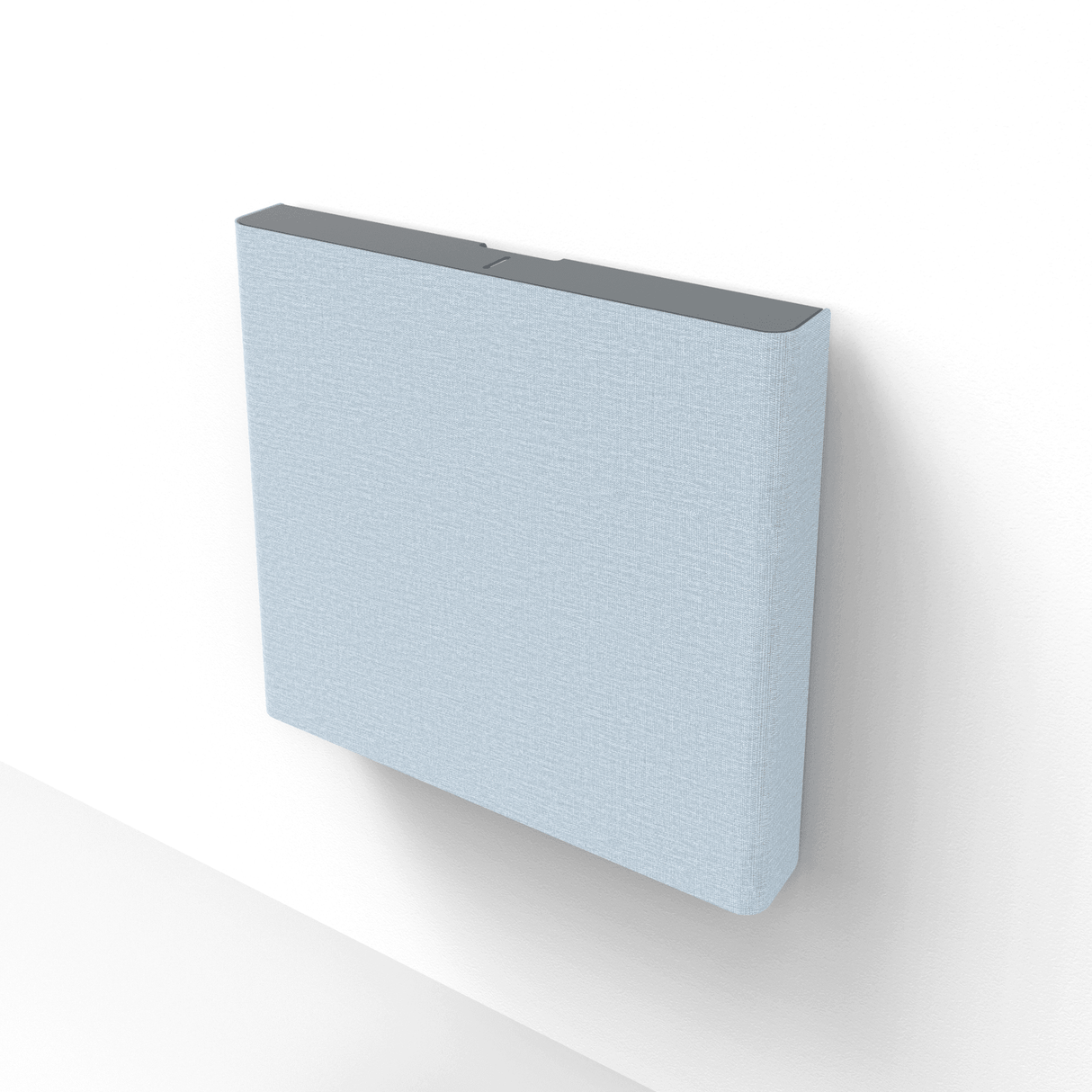 Heckler H892-BG-BL AV Credenza Mini, Black Grey with Blue Fabric - Creation Networks