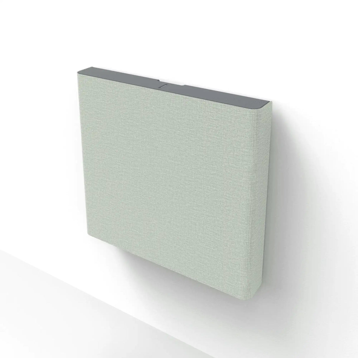 Heckler H892-BG-GN AV Credenza Mini, Black Grey with Green Fabric - Creation Networks