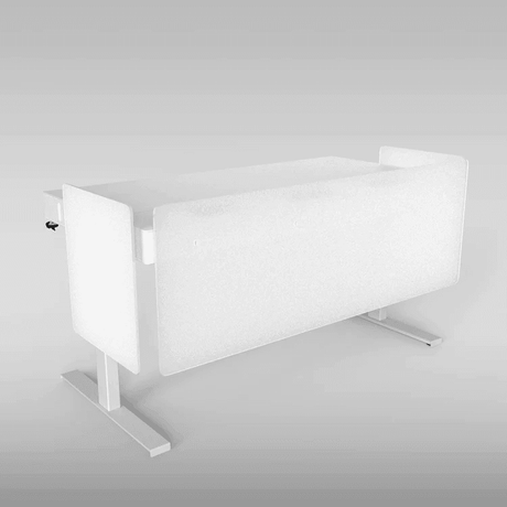 Heckler H901-FT 6U Modesty Panel Set - Frost Acrylic - Creation Networks
