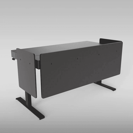 Heckler H901-SL-1595 6U Modesty Panel Set - Black Laminate - Creation Networks