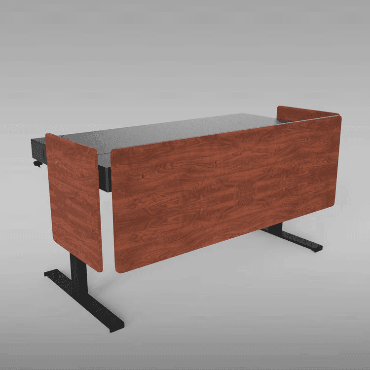 Heckler H901-SL-7054 6U Modesty Panel Set - Wild Cherry - Creation Networks