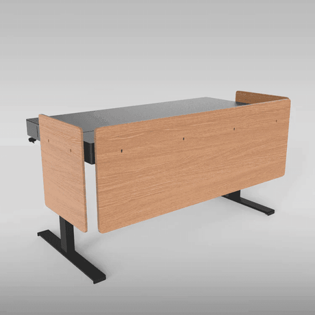 Heckler H901-SL-7928 6U Modesty Panel Set - Castle Oak Laminate - Creation Networks