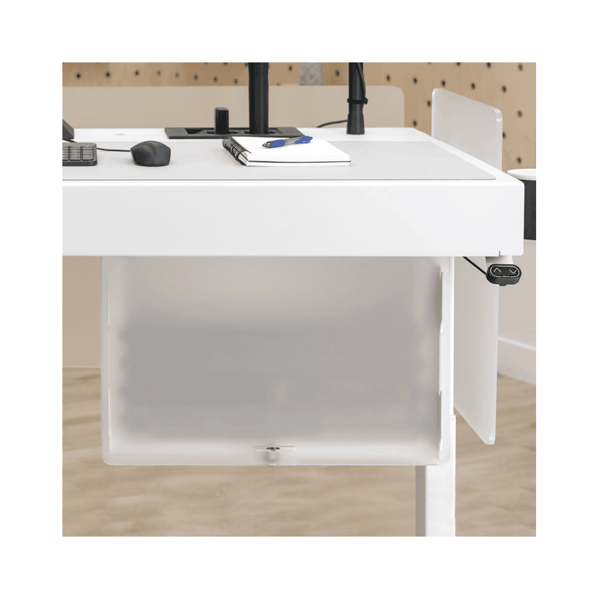 Heckler H903-WT Heckler Lectern Expansion Rack 6U - White - Creation Networks