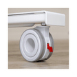 Heckler H904-WT Lectern Caster Set - White - Creation Networks