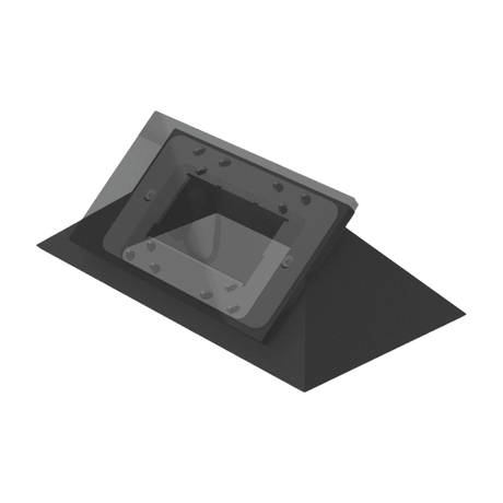 Heckler H912-BK Console Insert for Crestron TSW 770 and TSW1070 - Creation Networks
