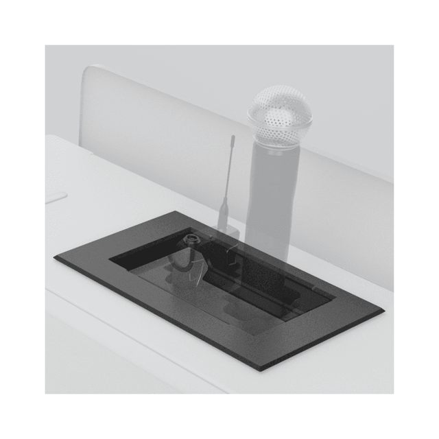 Heckler H916-BK Console Insert for Shure SBC 200 - Creation Networks