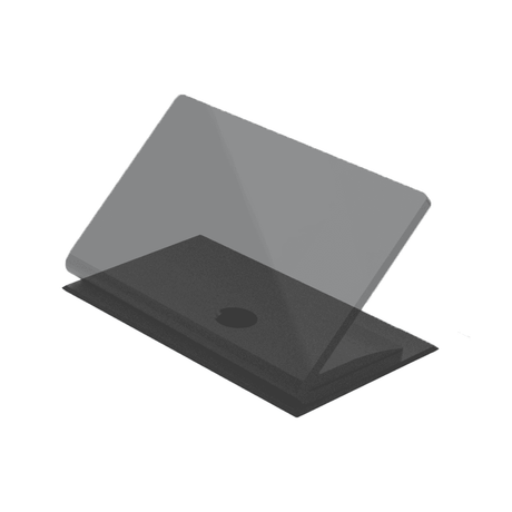Heckler H917-BK Console Insert for Crestron Swivel Mount Kit - Creation Networks
