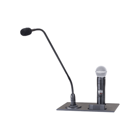 Heckler H919-BK Console Insert for Shure SBC 220 or 240 and A400SM - Creation Networks