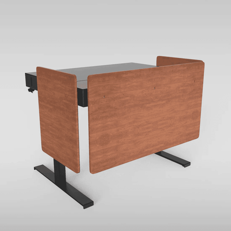 Heckler H921-SL-7054 4U Modesty Panel Set - Wild Cherry Laminate - Creation Networks
