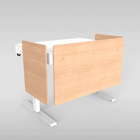 Heckler H921-SL-7909 4U Modesty Panel Set - Fusion Maple Laminate - Creation Networks