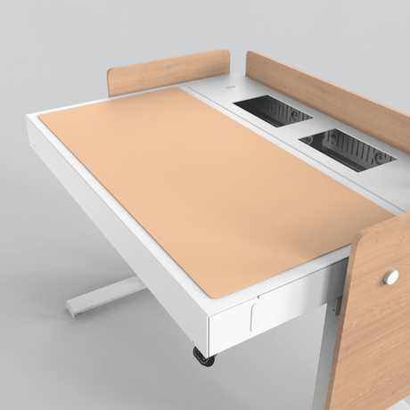 Heckler H922-4001 4U Lectern Deskpad - Clay - Creation Networks