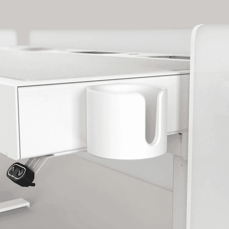 Heckler H926-WT Cup Holder for Heckler Lectern - White - Creation Networks