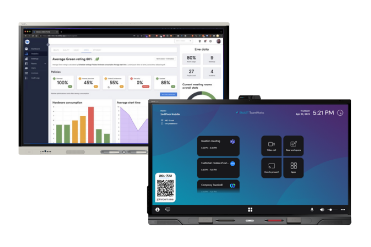 Smart TeamWorks Room software upgrade and support - 1 year extension - TW-SW-EXT1 Interactive Displays Smart Technologies