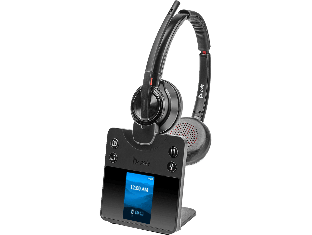 HP POLY Savi 7410 Office Monaural DECT 1920-1930 MHz Headset - 8L7D5AA#ABA - Creation Networks