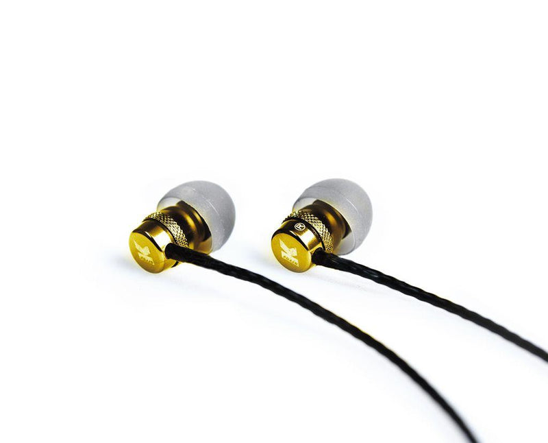 K-Array Duetto KD6TXG Duetto-KD6TXG, Gold-plated professional reference earbuds (Gold)