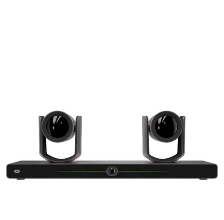 Crestron IV-CAM-I12D-B Crestron 1 Beyond i12D Intelligent 4K Dual Camera Speaker Tracking Solution, 12x Optical Zoom, Moon Gray 1 Beyond Crestron