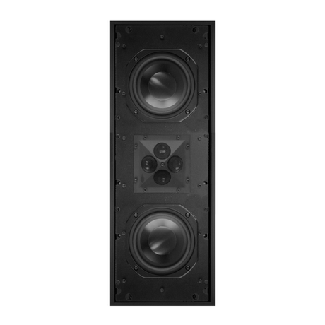 James Loudspeaker QX530 - 2-Way Dual 5.25" Quad Tweeter Array In-Wall Loudspeakers James Loudspeaker